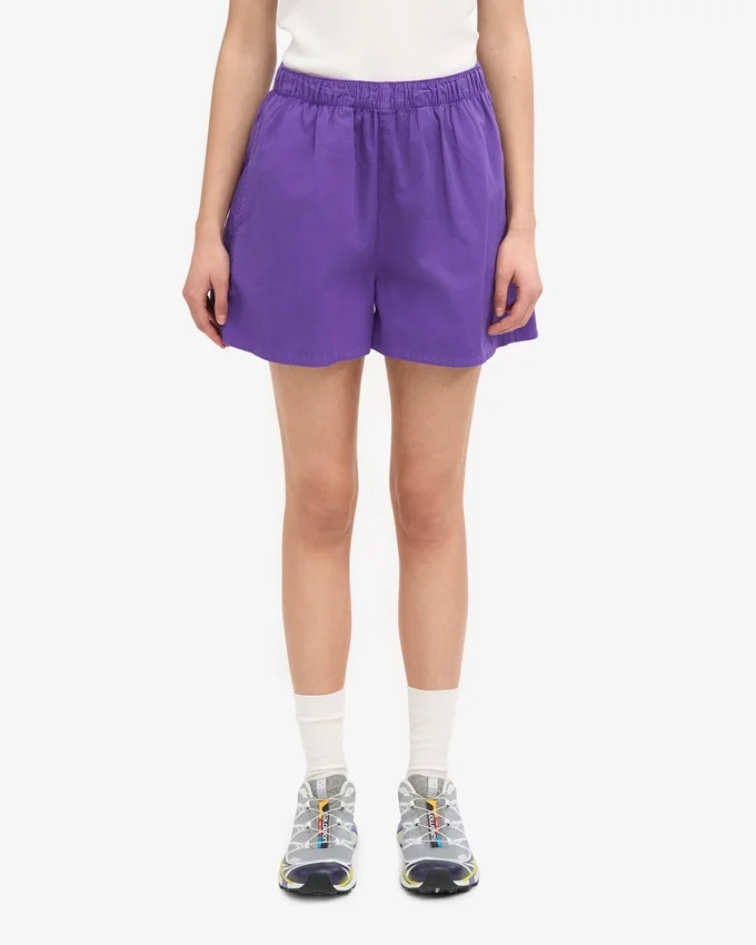 Organic Twill Shorts pour femme - Violet ultra