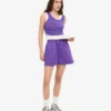 Organic Twill Shorts pour femme - Violet ultra