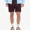 Organic Twill Shorts - Rouge sang de bœuf