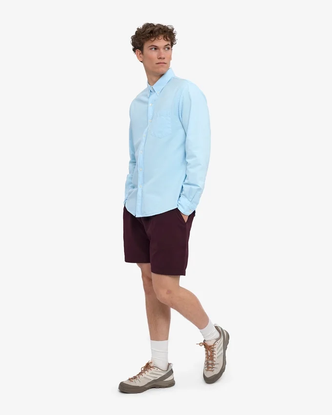 Organic Twill Shorts - Rouge sang de bœuf