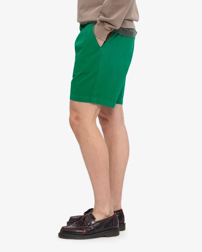 Organic Twill Shorts - Vert Kelly