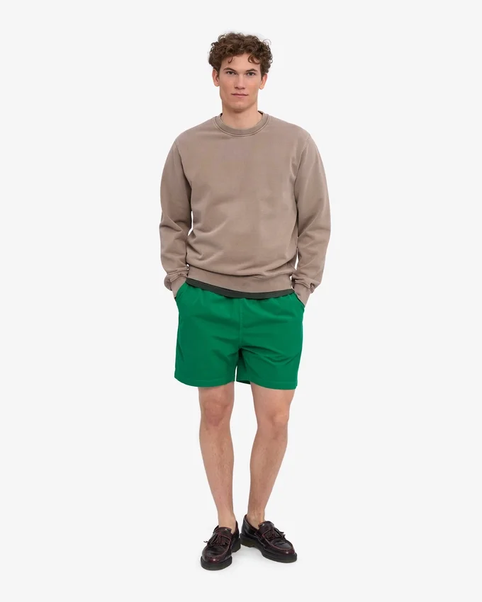 Organic Twill Shorts - Vert Kelly