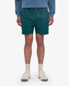 Organic Twill Shorts – Vert océan