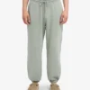 Pantalon de survêtement ample bio - Bleu acier