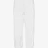 Pantalon de survêtement ample en coton bio - Blanc optique