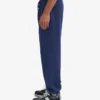 Pantalon de survêtement ample en coton bio - Bleu marine