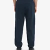 Pantalon de survêtement ample en coton bio - Bleu marine