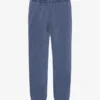 Pantalon de survêtement ample en coton bio - Bleu Neptune