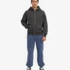 Pantalon de survêtement ample en coton bio - Bleu Neptune
