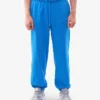 Pantalon de survêtement ample en coton bio - Bleu Pacifique