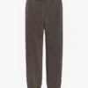 Pantalon de survêtement ample en coton bio - Boue délavée