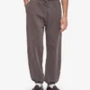 Pantalon de survêtement ample en coton bio - Boue délavée