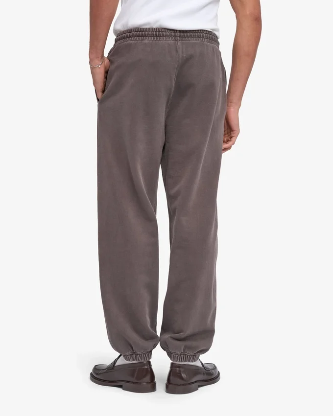 Pantalon de survêtement ample en coton bio - Boue délavée