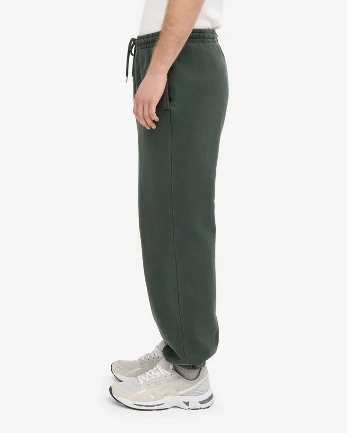 Pantalon de survêtement ample en coton bio - Forêt de minuit
