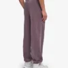 Pantalon de survêtement ample en coton bio - Grape délavé
