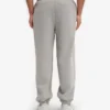 Pantalon de survêtement ample en coton bio - Gris chiné