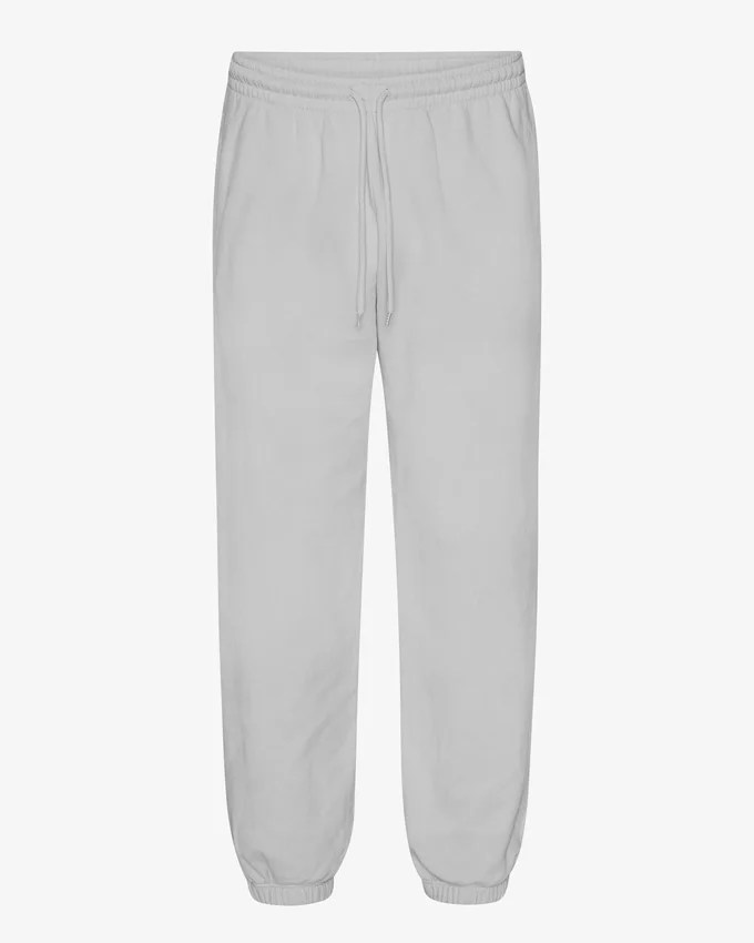 Pantalon de survêtement ample en coton bio - Gris délavé