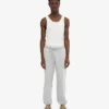 Pantalon de survêtement ample en coton bio - Gris délavé