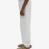 Pantalon de survêtement ample en coton bio - Gris délavé