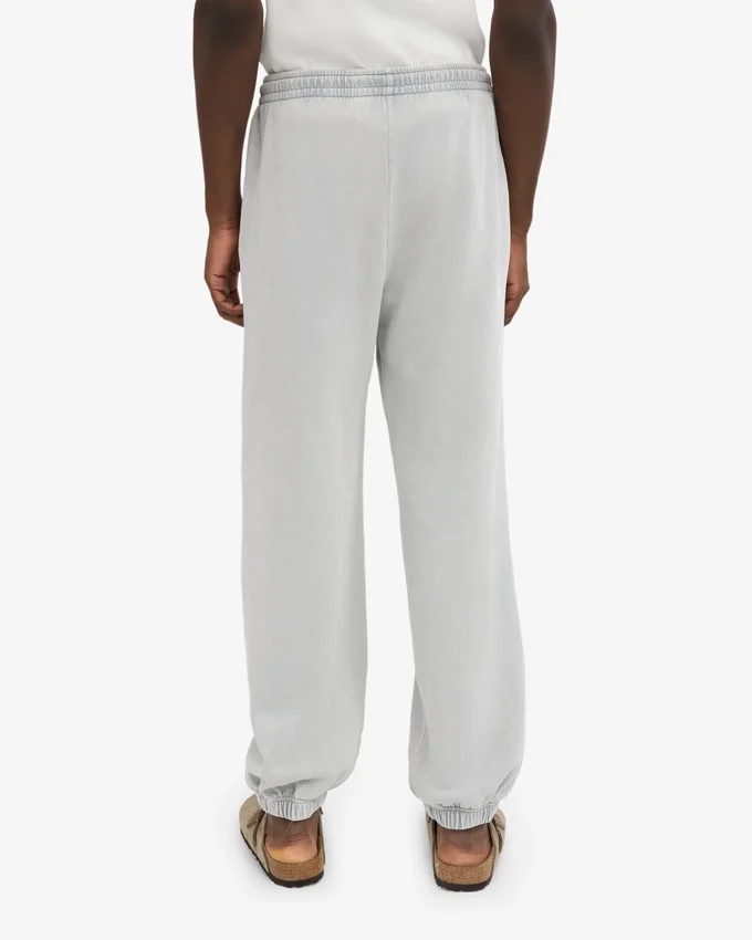 Pantalon de survêtement ample en coton bio - Gris délavé