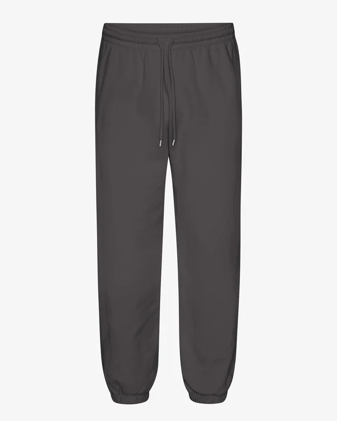 Pantalon de survêtement ample en coton bio - Gris lave