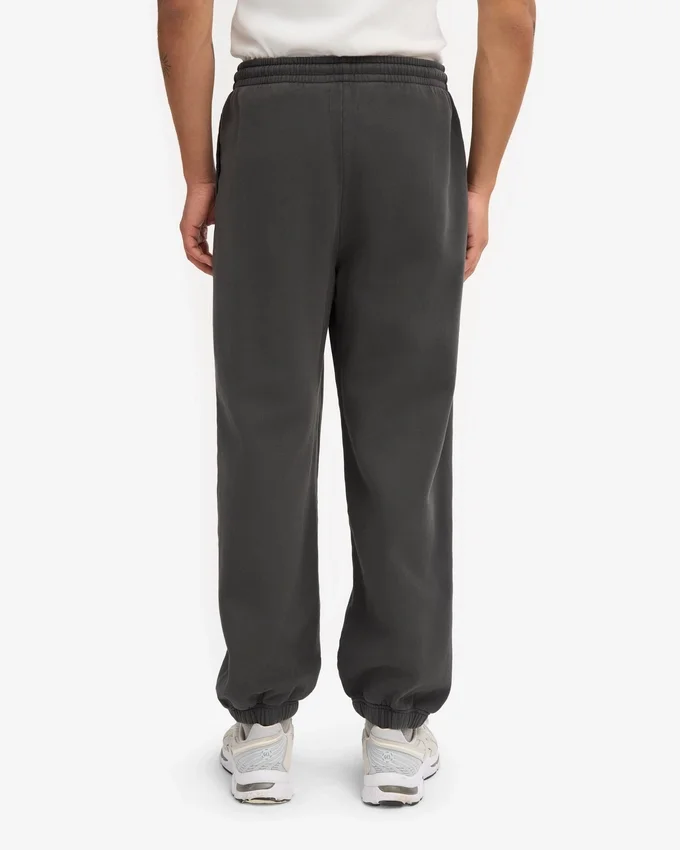 Pantalon de survêtement ample en coton bio - Gris lave
