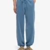Pantalon de survêtement ample en coton bio - Indigo délavé