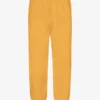 Pantalon de survêtement ample en coton bio - Jaune brûlé