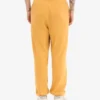 Pantalon de survêtement ample en coton bio - Jaune brûlé