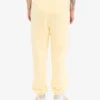 Pantalon de survêtement ample en coton bio - Jaune pâle