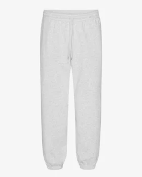 Pantalon de survêtement ample en coton bio - Mélange neige