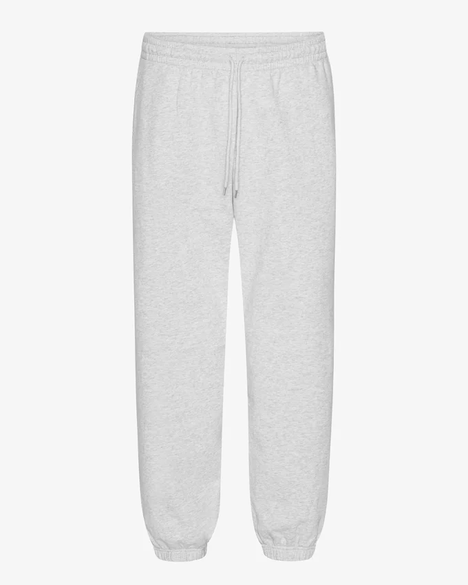 Pantalon de survêtement ample en coton bio - Mélange neige