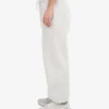 Pantalon de survêtement ample en coton bio - Mélange neige