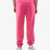 Pantalon de survêtement ample en coton bio - Rose bubble-gum