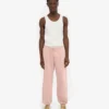 Pantalon de survêtement ample en coton bio - Rose délavé