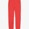 Pantalon de survêtement ample en coton bio - Rouge mandarine