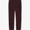 Pantalon de survêtement ample en coton bio - Rouge sang de bœuf