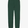 Pantalon de survêtement ample en coton bio - Vert émeraude