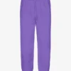 Pantalon de survêtement ample en coton bio - Violet ultra