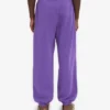 Pantalon de survêtement ample en coton bio - Violet ultra