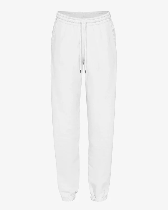 Pantalon de survêtement bio - Blanc optique