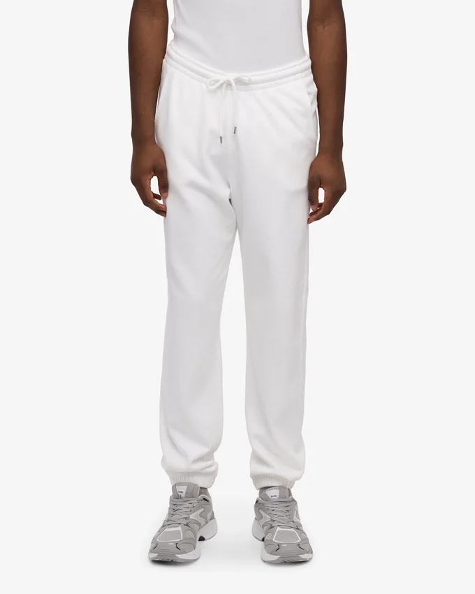 Pantalon de survêtement bio - Blanc optique