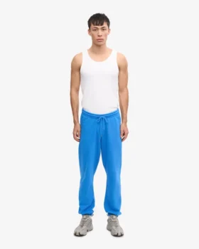 Pantalon de survêtement bio – Bleu Pacifique
