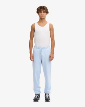 Pantalon de survêtement bio – Bleu polaire