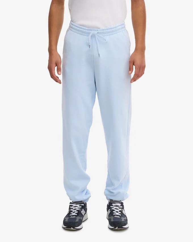 Pantalon de survêtement bio - Bleu polaire