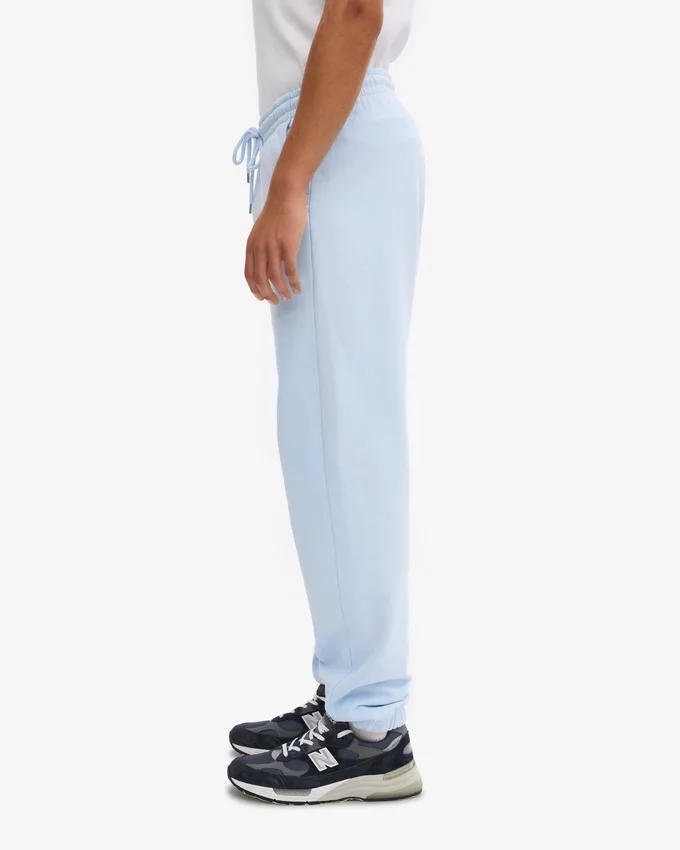 Pantalon de survêtement bio - Bleu polaire