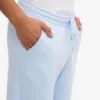 Pantalon de survêtement bio - Bleu polaire