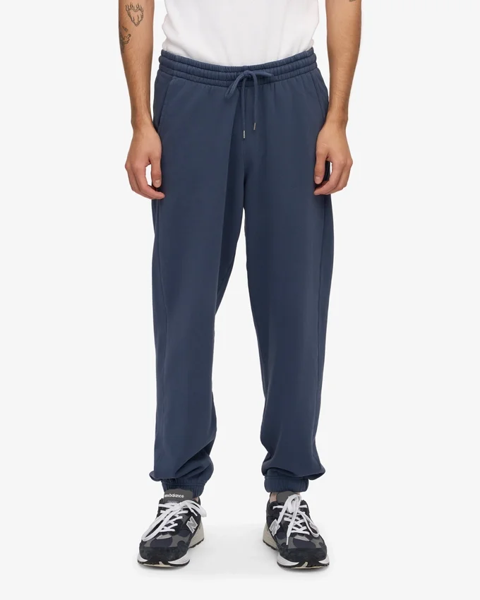 Pantalon de survêtement bio - Bleu pétrole