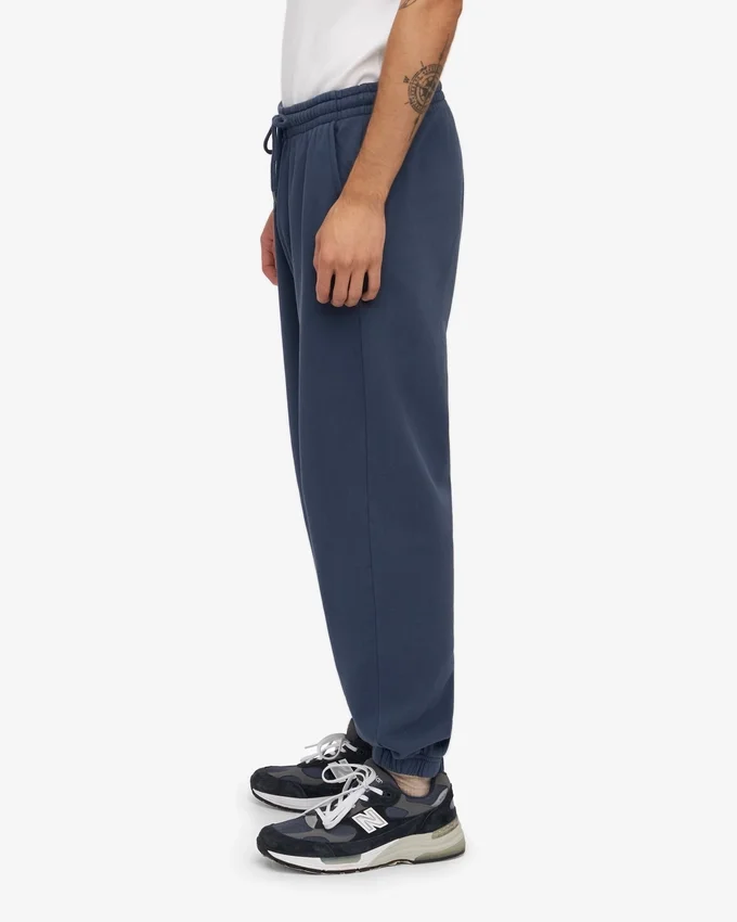 Pantalon de survêtement bio - Bleu pétrole