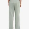 Pantalon de survêtement bio à coupe droite - Bleu acier